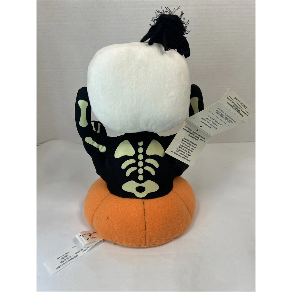 Hallmark Halloween Hokey Pokey Skeleton Animated Plush Works